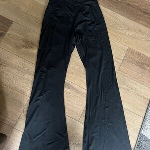 Elegant Black Women's Flared Pants